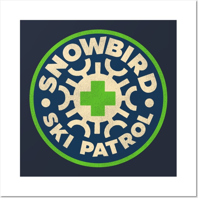 Snowbird Ski Patrol Wall Art by darklordpug